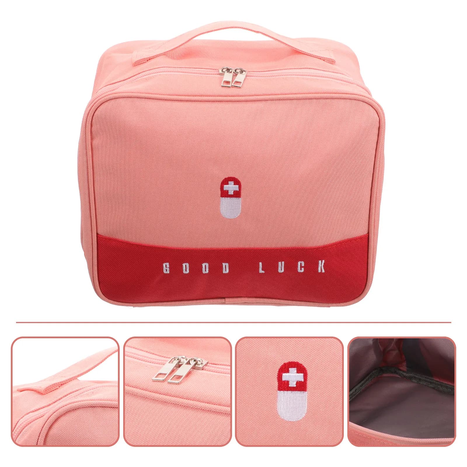 Empty Pill Organizer Bag For Car Emergency Kit Travel Extra Large Lightweight First Aid Pouch Yacht Bike Motorcycle