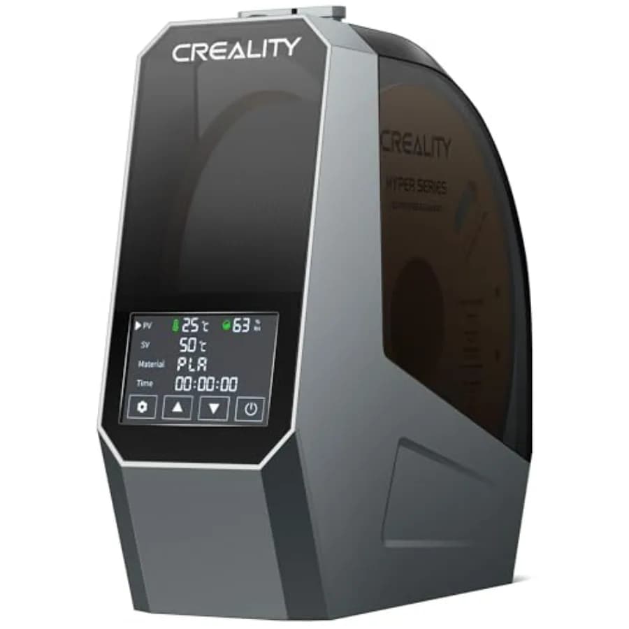Scatola Porta Filamenti per Stampante 3D per Regali di Natale: Deumidificatore Compatto Bianco da 360° per Nylon/ABS/PETG/PLA/TPU da 1,75/2,85mm