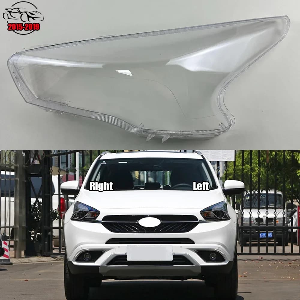 Per Chery Tiggo 7 2015-2019 Paralume Trasparente Copertura Del Faro Paralume Faro Borsette Lente Plexiglass Accessori Auto