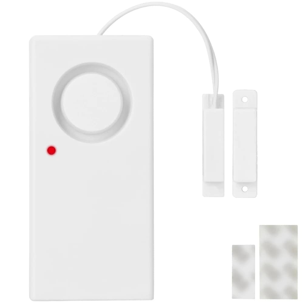 Sistema di sicurezza antifurto con sensore magnetico per porte e finestre ad alta sensibilità, durevole, facile da installare per la protezione della casa intelligente