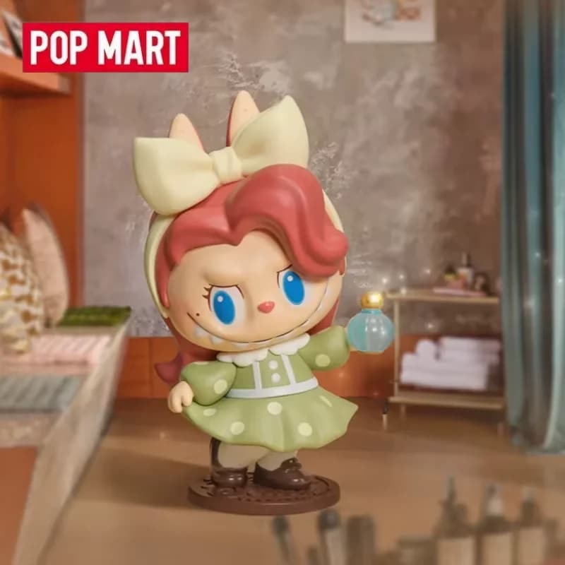 POP MART LABUBU THE MONSTERS HAIR SALON Series Blind Box Toys Kawaii Anime Action Figure Surprise Mystery Box Dolls Gift