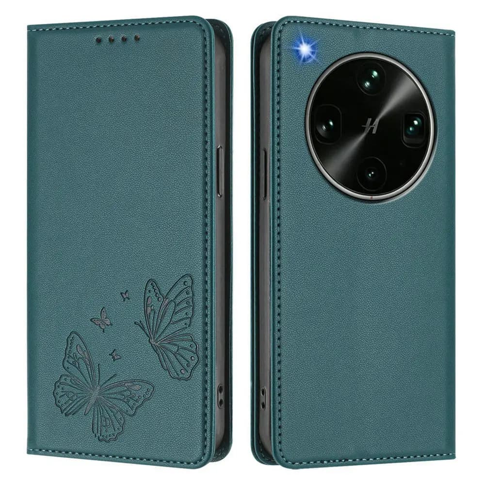 Custodia a libro in pelle RFID per OPPO Find X9 Ultra 5G, Cover di lusso magnetica per Oppo Find X9 Pro, Find X9s Pro, X9