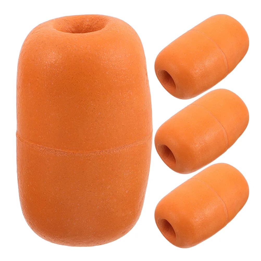 4 Pezzi Galleggianti in PVC Resistenti ai Raggi UV per Acquacoltura, Palline Galleggianti per Reti e Gabbie, Stabili e Pronti per Acqua Salata
