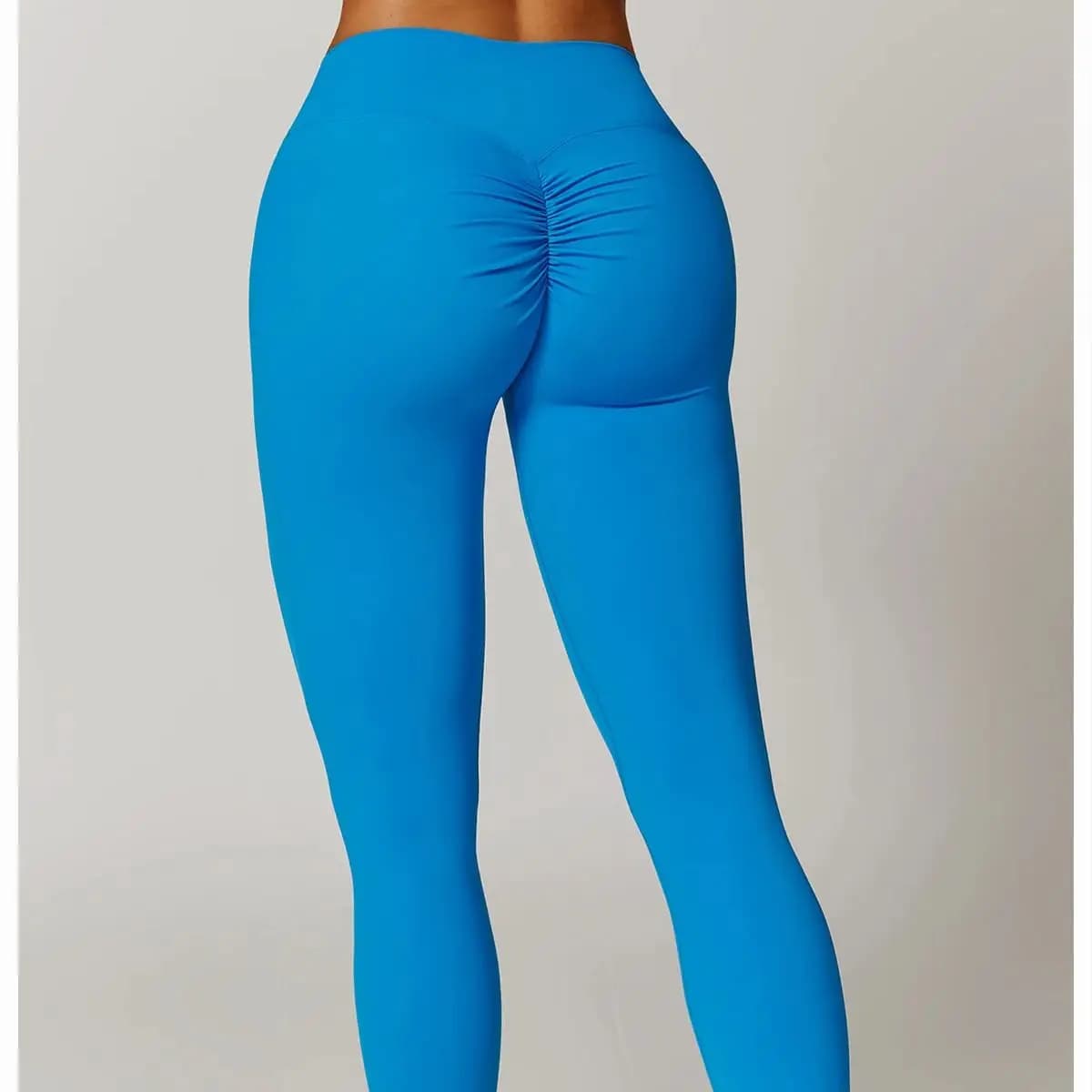 Pantaloni da yoga a vita alta Collant da treno da corsa Pantaloni da donna Leggings sportivi push up Allenamento da donna Leggings da palestra traspiranti ad asciugatura rapida