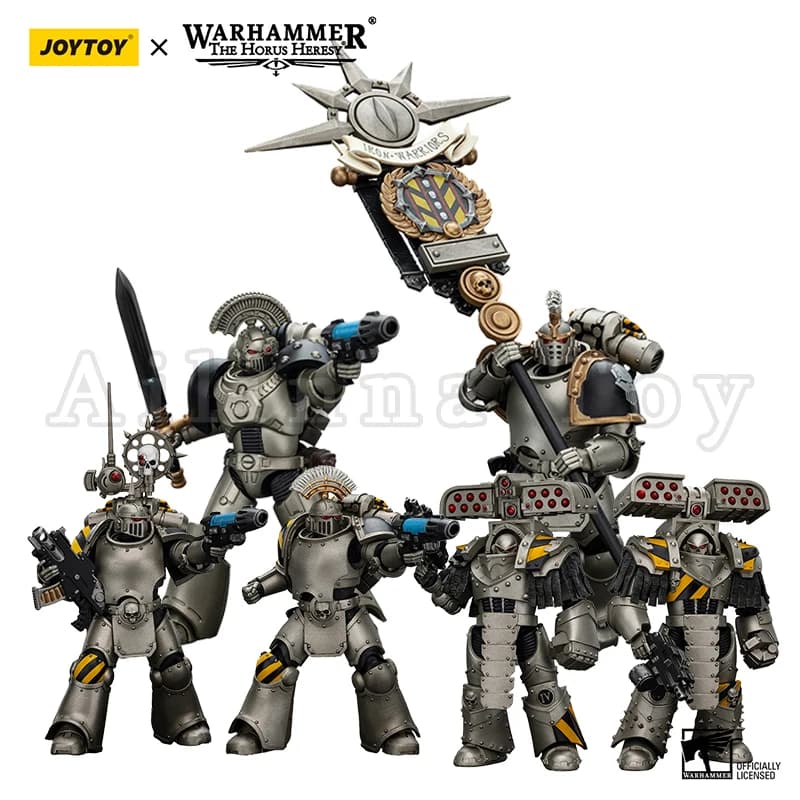 JOYTOY 1/18 Action Figure The Horus Heresy Iron Warriors Iron Circle MKlll Tactical Tyrant Siege MKVI Modello Anime Tattico