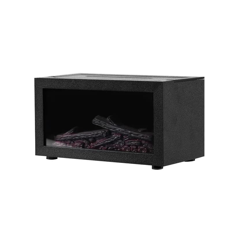 Umidificatore per Caminetto con Effetto Fiamma, Diffusore di Fragranze e Oli Essenziali per Aromaterapia, Umidificatore a Fiamma per Casa e Stanza