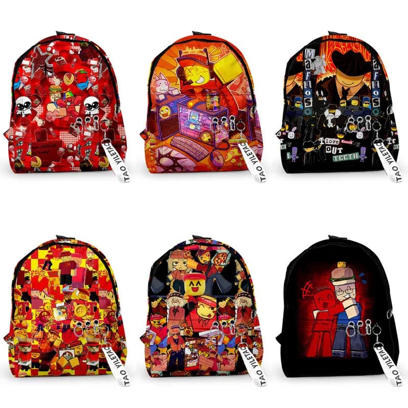13inch Forsaken Gubby Backpack For Students Schoolbag Boys And Girls Bookbag Forsaken Chance Backpack Forsaken Shoulderbag