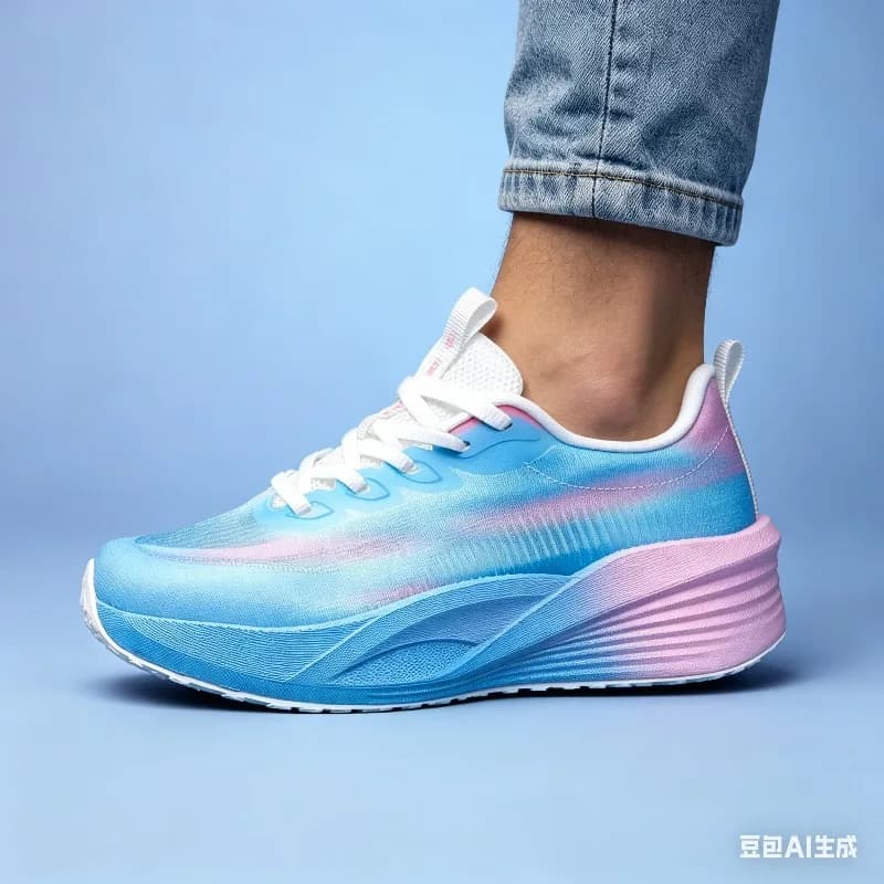 Scarpe Sportive da Uomo - Scarpe da Corsa alla Moda e Versatili, Realizzate in Materiali Sintetici, Leggere, Adatte per la Palestra