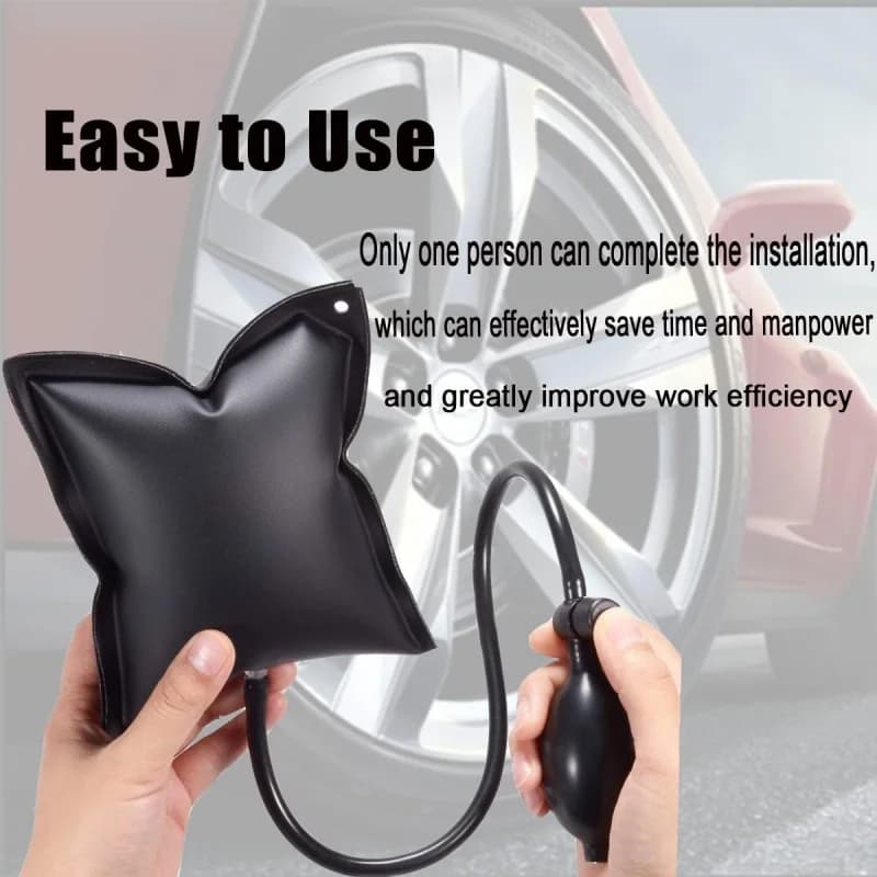 Pompa d'aria per auto Cuscino a cuneo per airbag Spessori gonfiabili per auto Riparazione porta auto Cuscino d'aria Strumento di sblocco aperto di emergenza