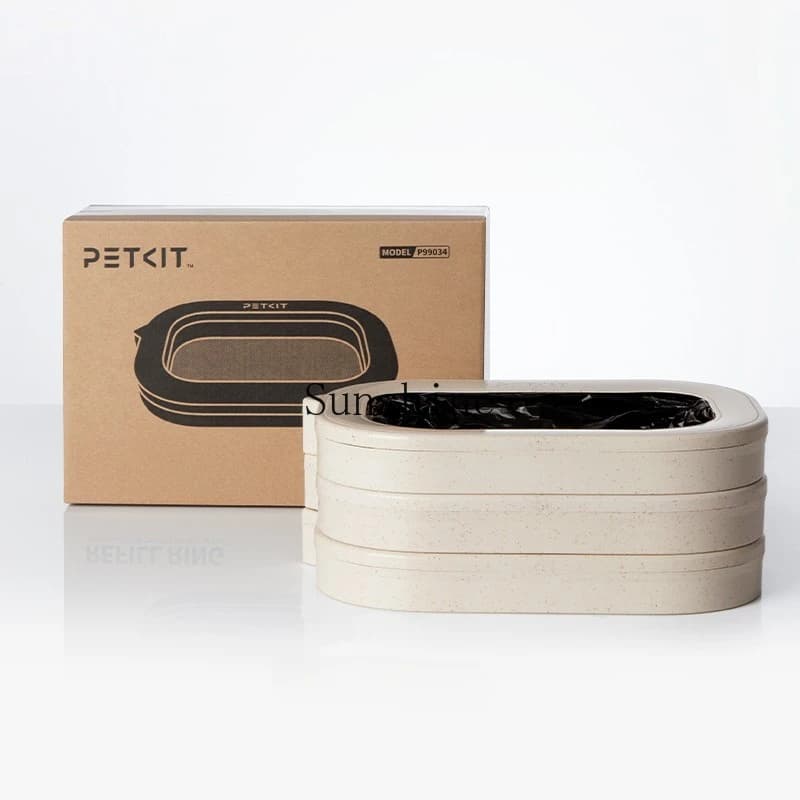 Toilette per gatti Xiaopei ULTRA esclusiva 3 scatole, imballaggio automatico sacchetto della spazzatura lettiera per gatti pulizia e blocco degli odori
