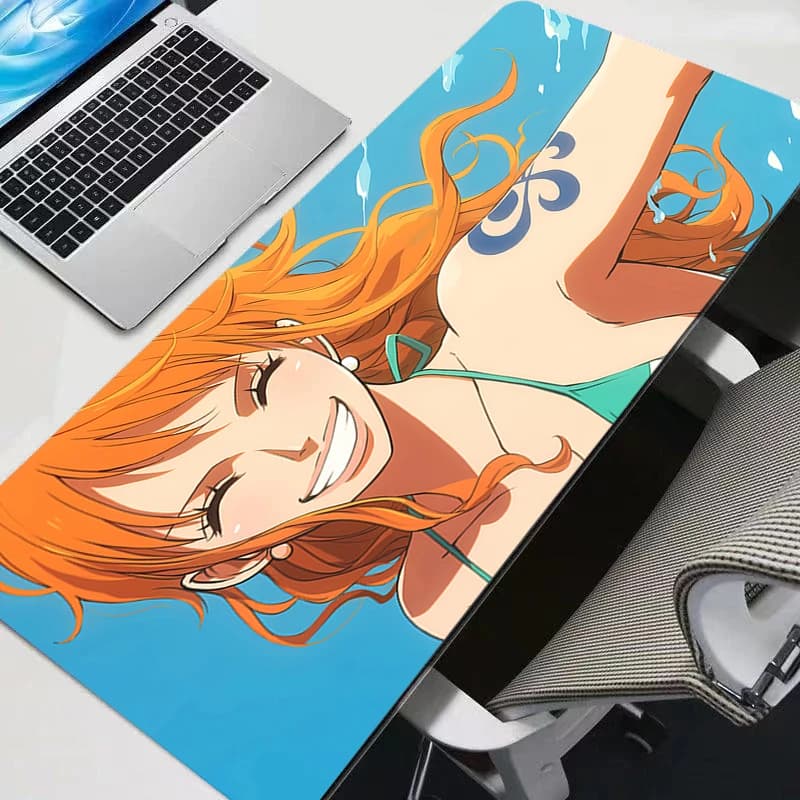 Tappetino per Mouse One Piece Durevole Anime XXL 900x400 Tappetino da Scrivania per Tastiera PC Mini Accessori Gaming Mousepad