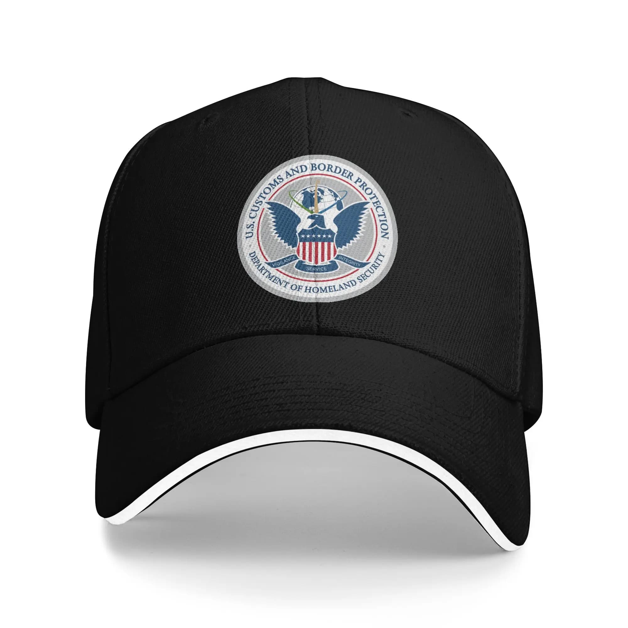 Cappellino da baseball ICE (Immigration and Customs Enforcement) alla moda da uomo, con visiera parasole stampata, per tennis, skate e baseball