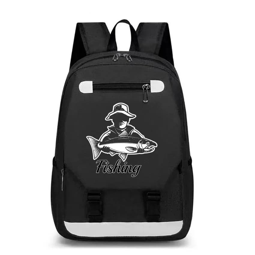Zaino per bambini Cartone animato Pesca Stampato Moda Bambini Borse da scuola elementare impermeabili Zaino per ragazze dei ragazzi Borsa per libri primari