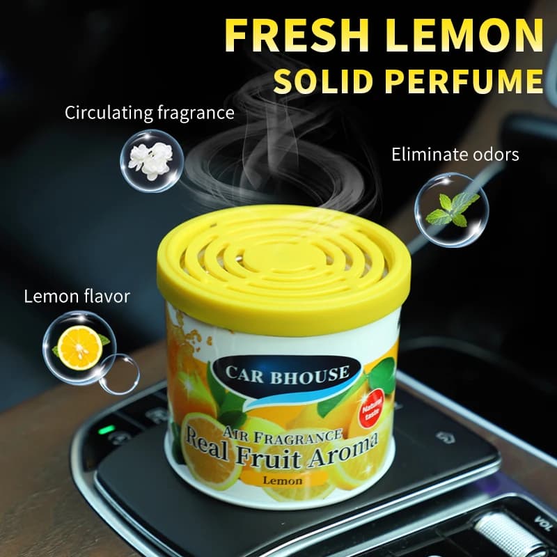 Deodorant for solid car 120g Interior fragrance Deodorization for WC and odor removal Car fragrance box Aromatherapy