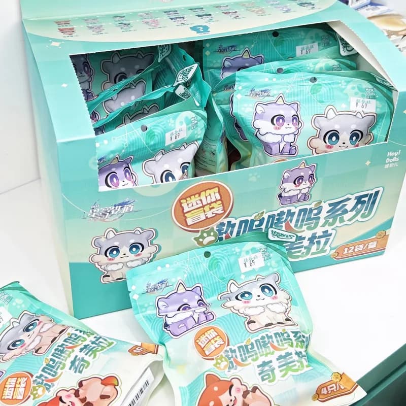 Originale Honkai: Star Rail Ava Woo Ava Woo Serie Chimera Mini Cieco Scatola Decorazione del Desktop Modello Giocattolo Carino R