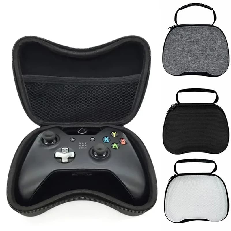 Universal Carrying Case Portable Protective Box Retro Game Console Travel Storage Holder With Mesh Bag For PS5 PS4 Xbox Switch