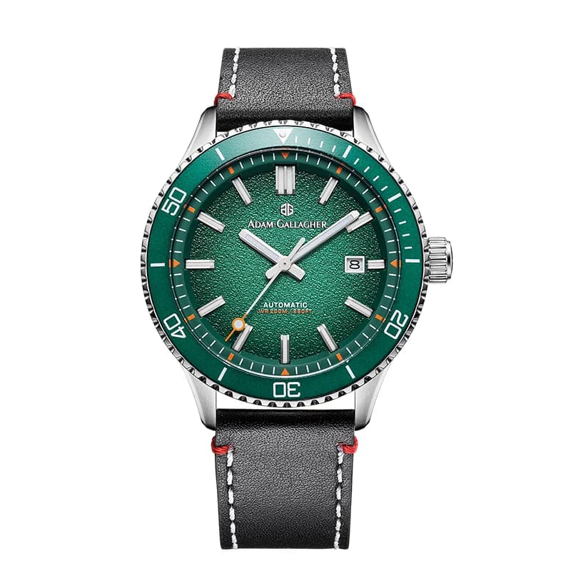 Orologio Subacqueo Automatico WM con Movimento MIYOTA 8215, Impermeabile 200M, Valvola per Elio, Vetro Zaffiro, Modello Welly Merck 046M-WM