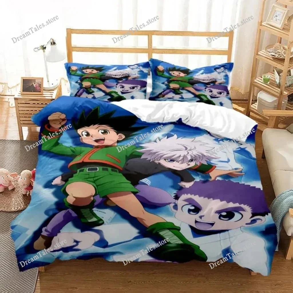 Set di Biancheria da Letto HUNTER HUNTER, Misure Singolo, Matrimoniale, Queen, King, per Adulti e Bambini, Set Copripiumino e Lenzuola 2025
