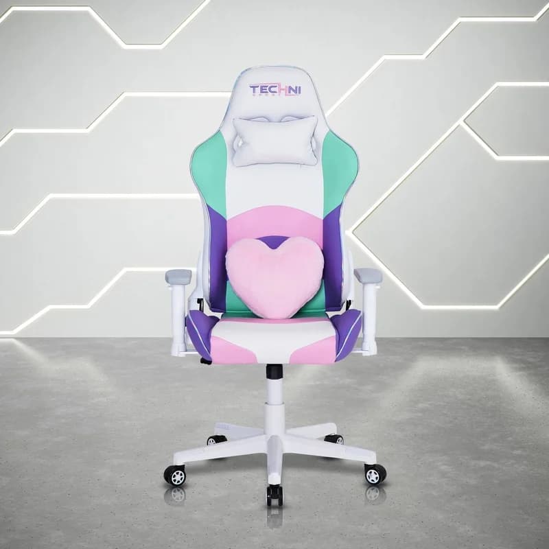 Techni Sport TS-42 Office Gaming Chair Kawaii Style Ergonomic Design for Home and Work