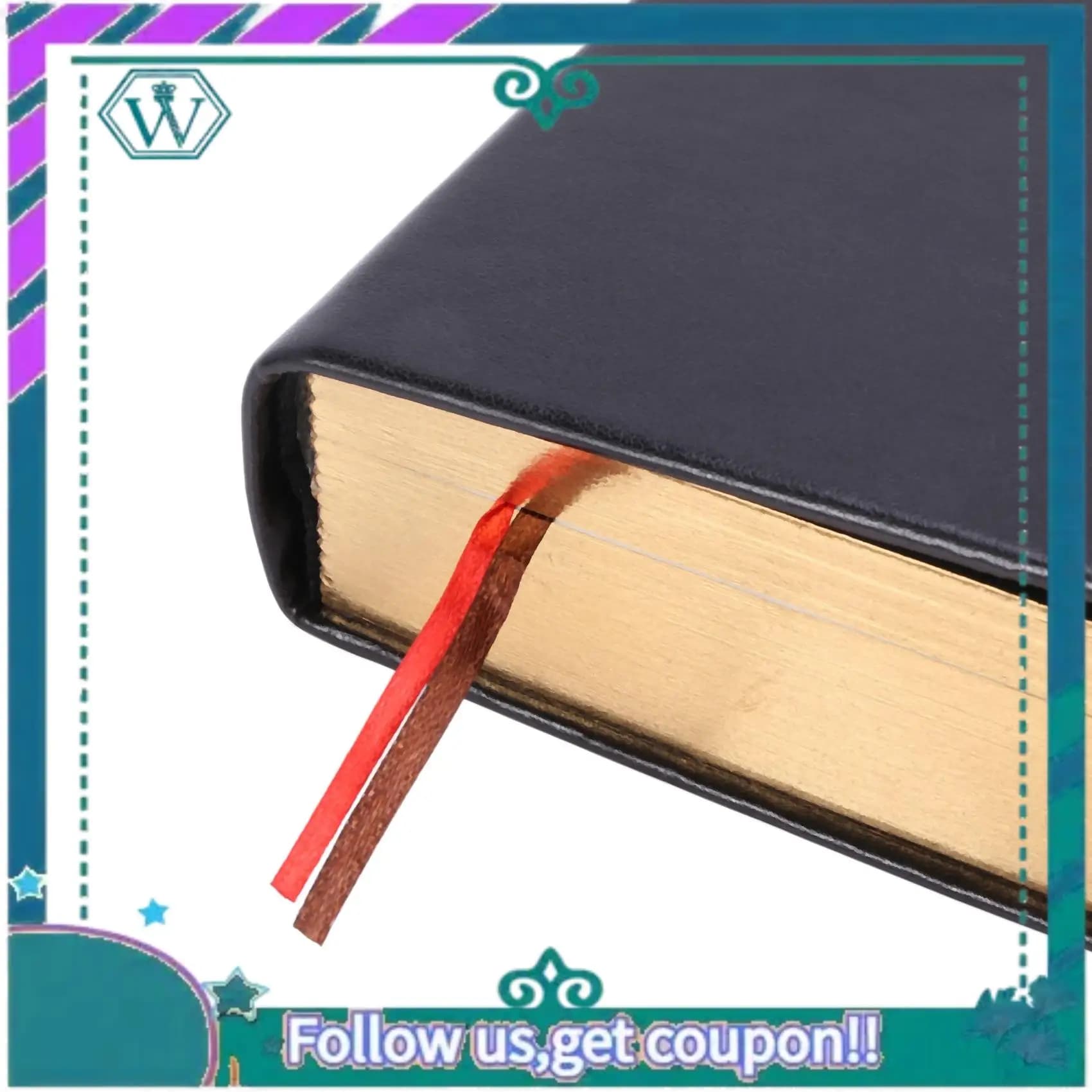A75Q-2X Quaderno di carta spessa vintage Blocco note PU + carta Diario della Bibbia Libro Riviste Agenda Planner Forniture per ufficio scolastico