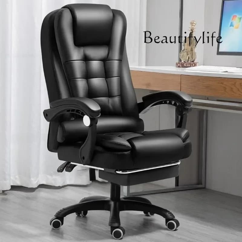 Una sedia da ufficio relax rotante bracciolo impermeabile comoda sedia da ufficio per massaggi gaming ergonomica moderna Silla De Oficina accessori