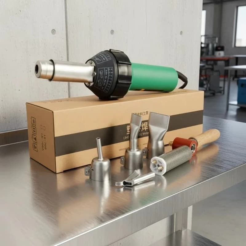 1600W Electric Heat Gun Industrial Handheld Hot Air Welding Gun