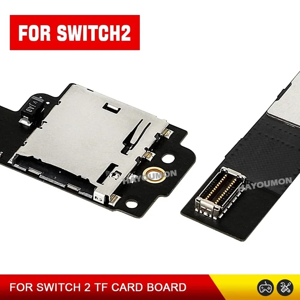Scheda Socket per Switch 2 con Slot per Micro SD e Lettore di Schede TF, Accessorio per Console di Gioco Switch 2