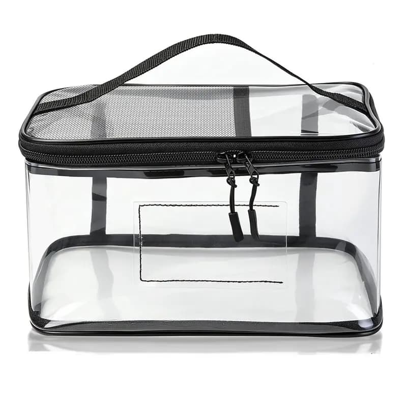 AWAH PVC Waterproof Acrylic Paint Bottle Storage Bags Transparent Organizer Case