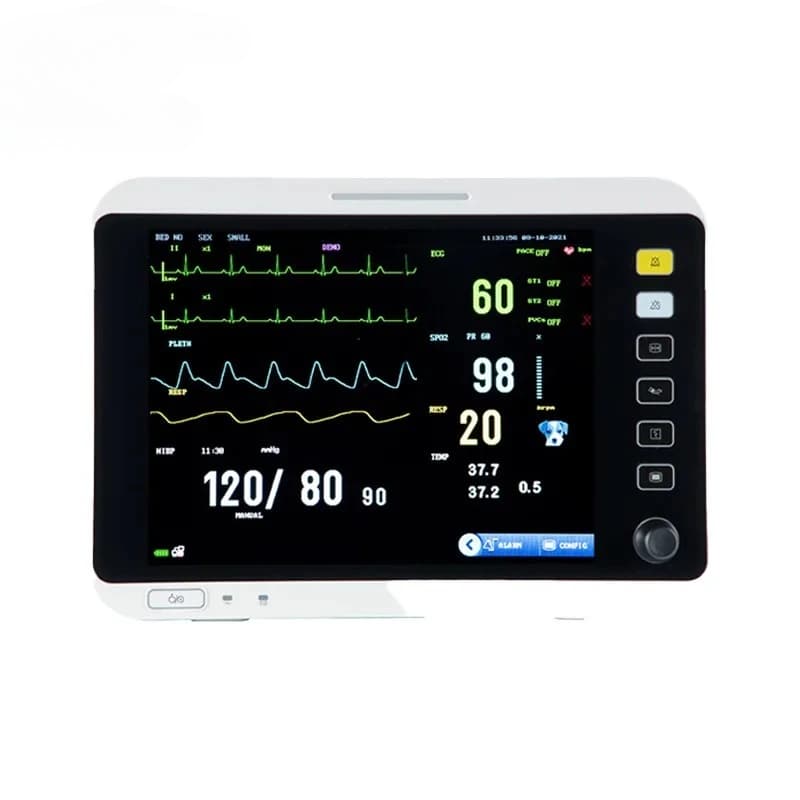 Multiparametric Portable Veterinary Monitoring Tool with Electrocardiogram Sensor, Cardiaca Frequency and Pulsossimeter