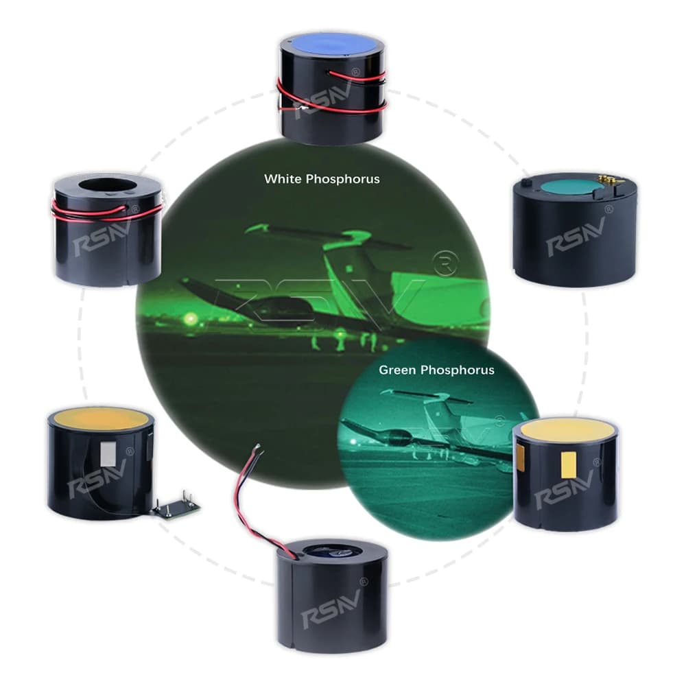 RSNV Disponibile FOM1600 Grado B Reale Gen3 Telescopio per Visione Notturna Fosforo Verde GaAs con Tubo Intensificatore Immagine Autogating