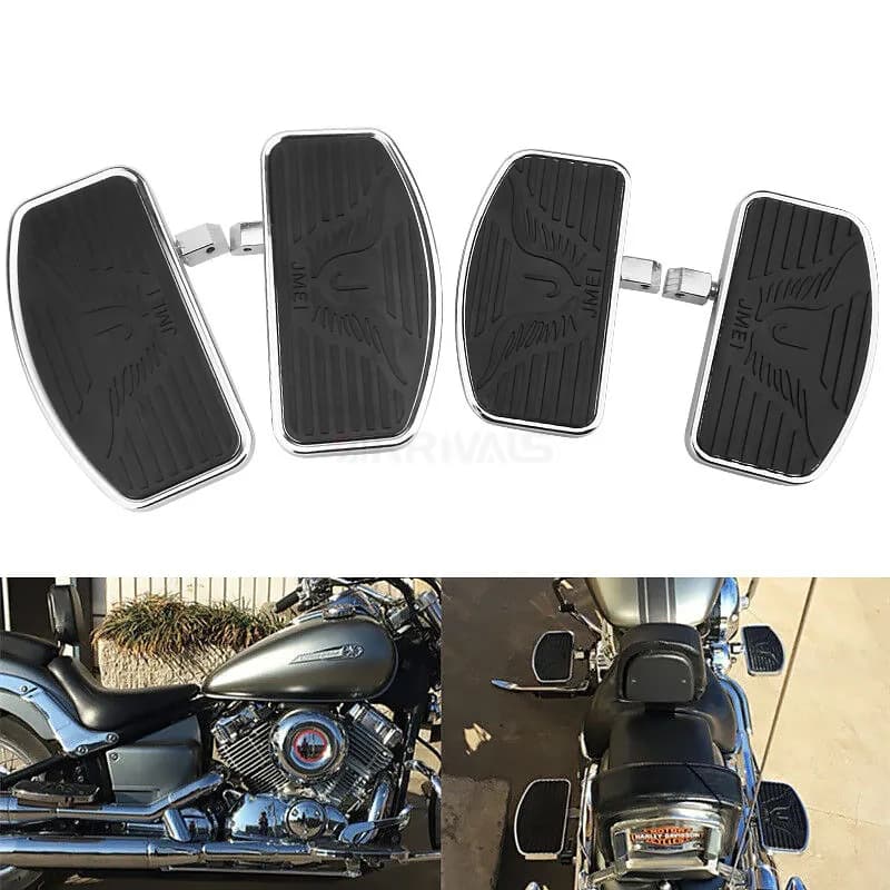 Moto Anteriore Posteriore Largo Piede Rider Driver Poggiapiedi Pedane Per Honda Shadow Per Yamaha Dragstar Per KAWASAKI Vulcan