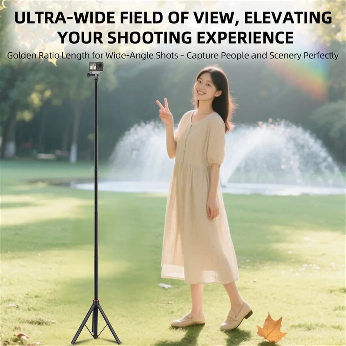 for X5 Action4/Pocket3 Camera Selfie Stick 1.4m Selfie Stick for X5 Action4 Pocket3 ABS+Aluminum Alloy