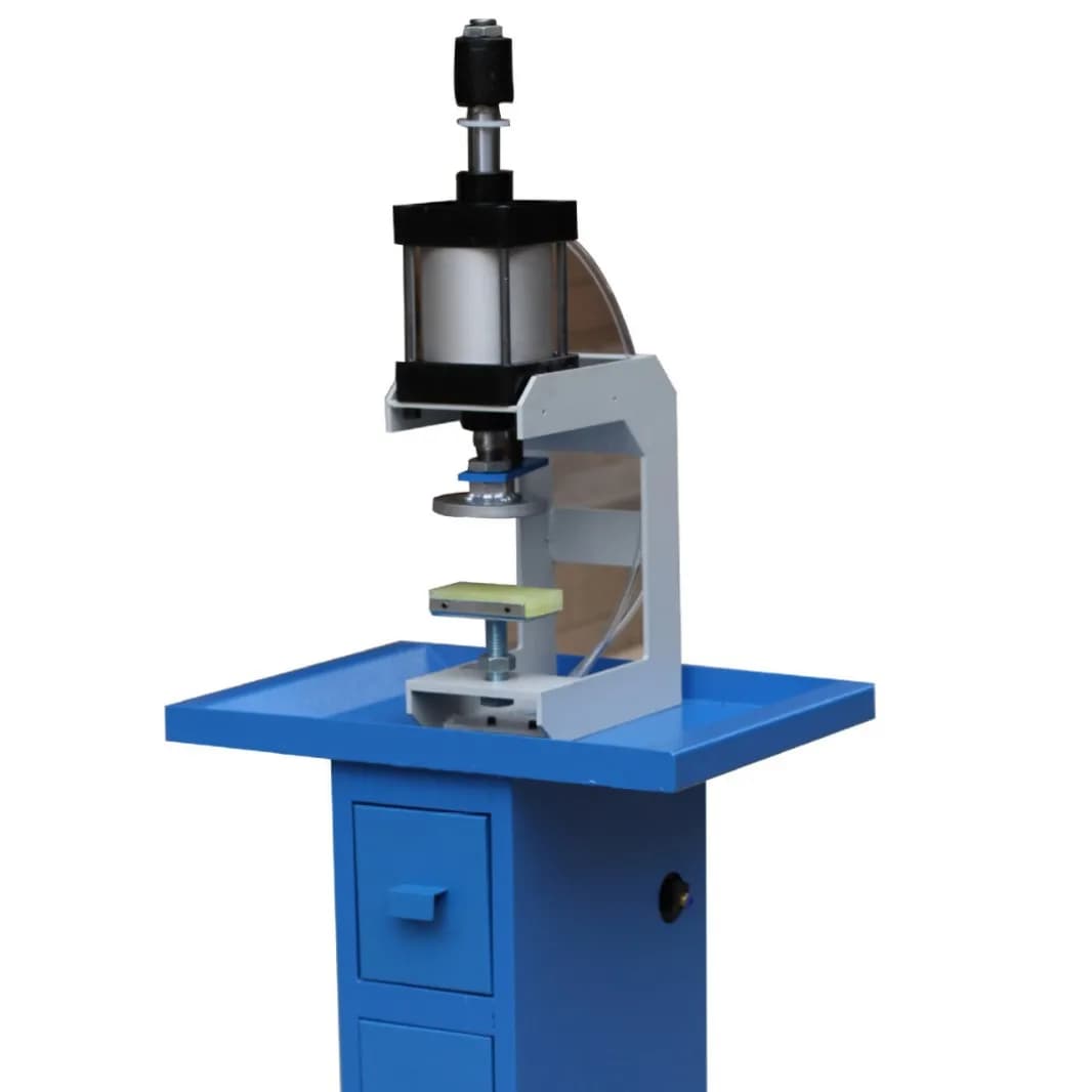Manual Punching Machine for Leather Articles Pneumatic Punching Machine for Leather Fabrics Belts Shoe Punching Machine for Leather Holes