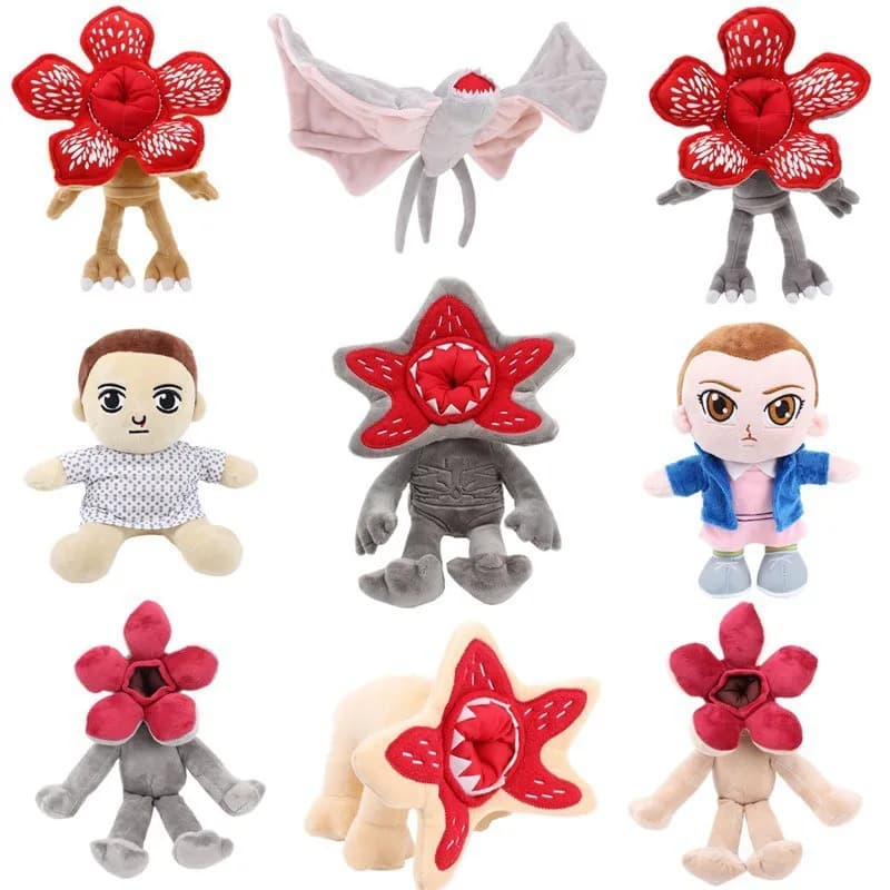 HOT Personaggi del gioco dei cartoni animati Giocattoli di peluche Cute Undici Demogorgon Bambole di pezza Bambini Regali per bambini Per bambini Ragazzi Ragazze di Halloween