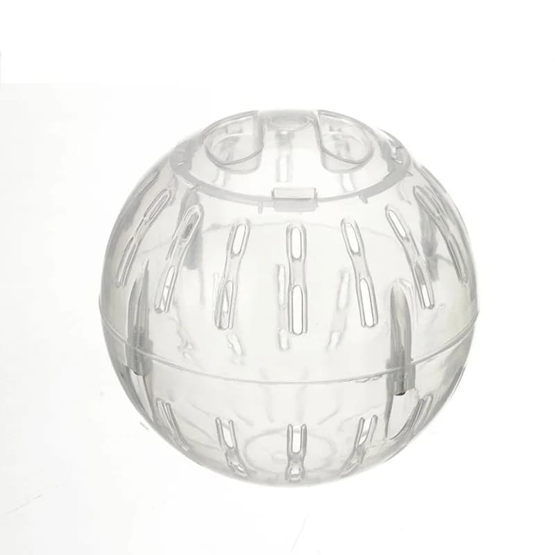 10CM plastica Sport all'aria aperta palla Grounder ratto piccolo animale domestico roditore topi palla da Jogging giocattolo criceto gerbillo ratto esercizio palle giocare giocattoli