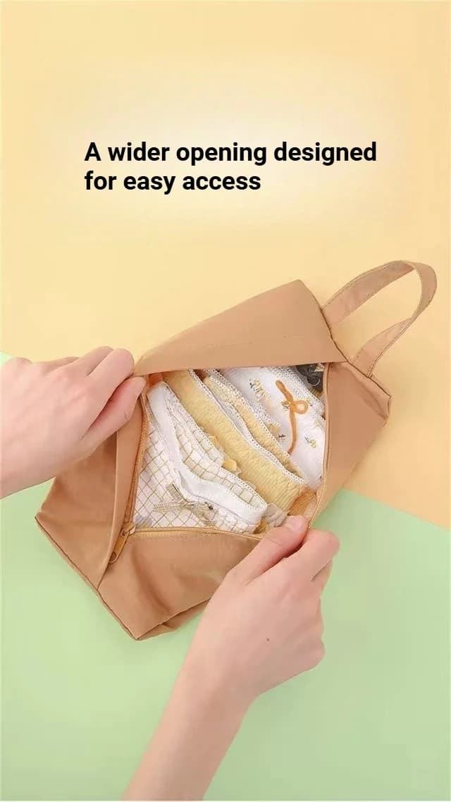 1PC/3PCS Underwear Storage Bag Travel Organizer Bag Cartoon Holder Bra Underwear Socks Seal Bag Wear Resistant Makeup Bag