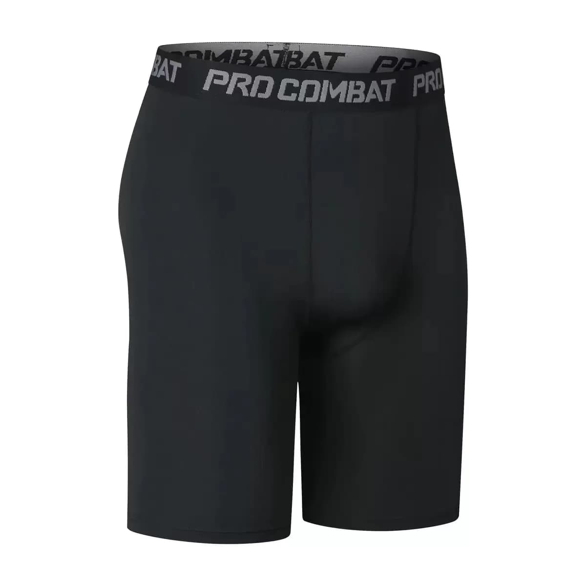 High Performance Men's Compression Shorts with Pocket - Breathable Base Sheet and Fast Drying Elastic for Cycling, Sport and Gym