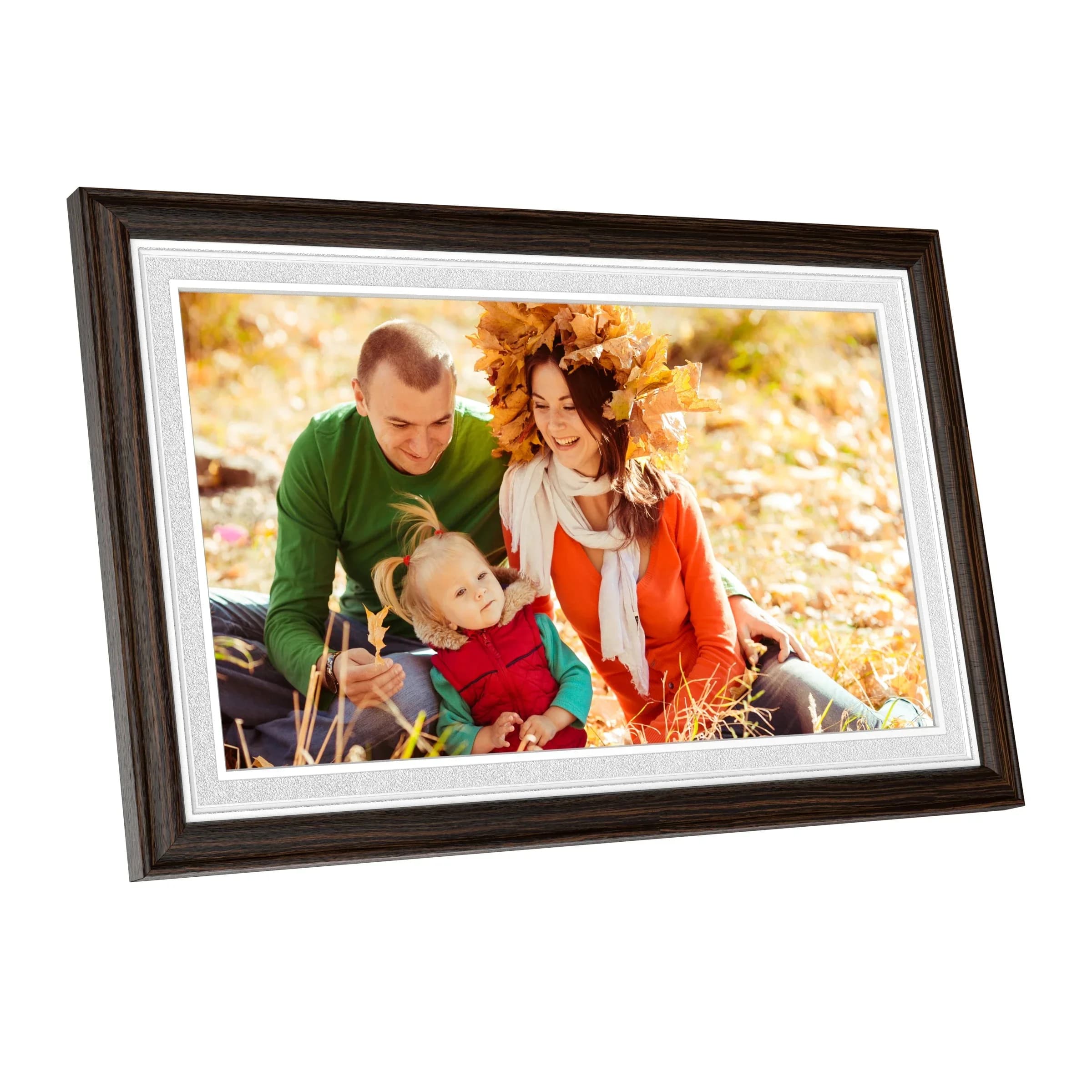 Nuova Cornice Elettronica per Foto da 15.6'' con WIFI e Cloud, Lettore Frameo, Cornice Digitale LED da 15 Pollici