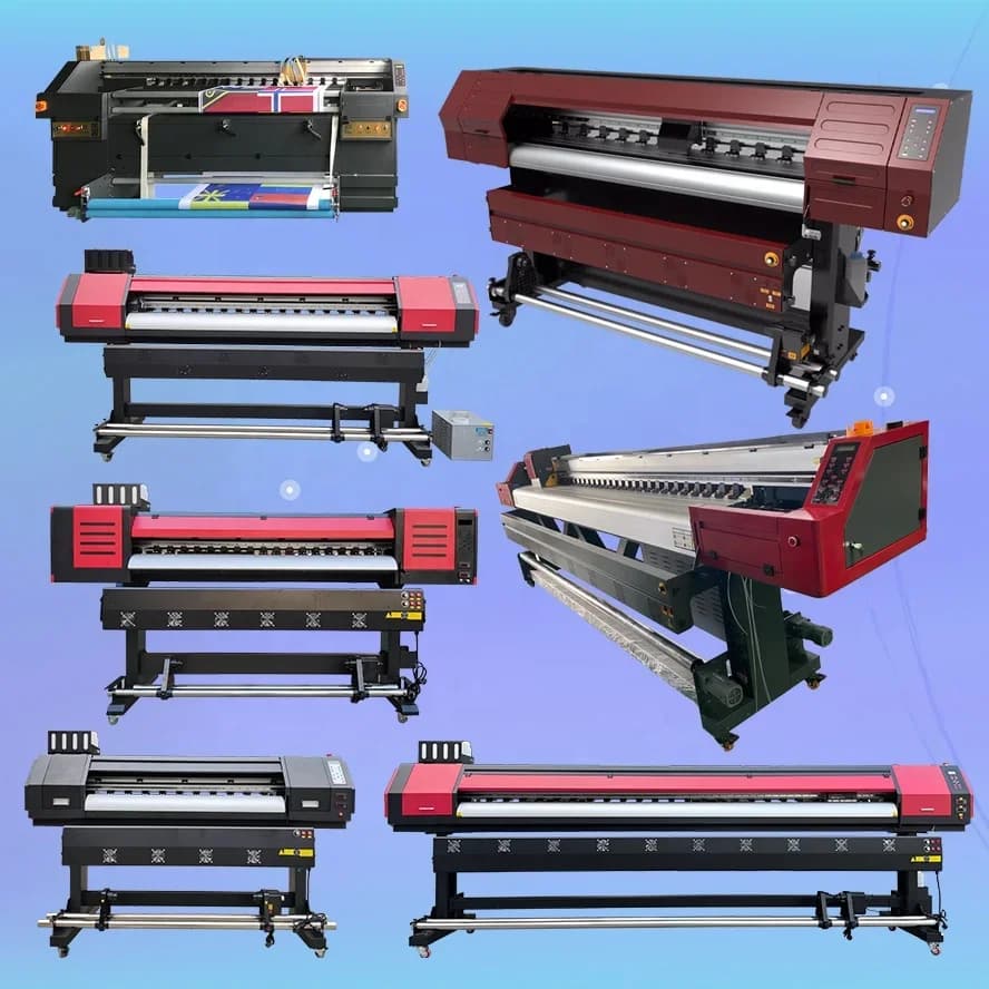 'Tintura 60Cm Carta Transfert Impresora De Gran Formato Stampante Eco Solvente a sublimazione 24 26 pollici 60 70 Cm