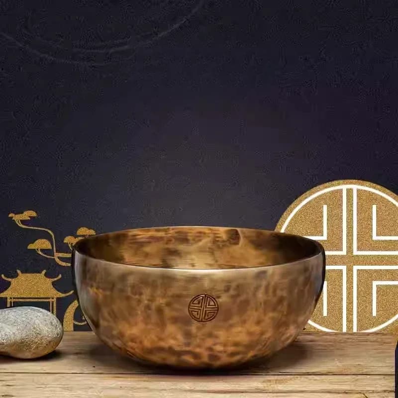 Handmade singing bowl bowl sound bowl yoga meditation ornament