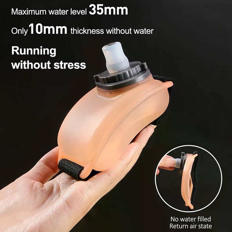 Mini 7 oz racing pulse water bottle Water bottle Water bottle Soft bottle to store your wrist Moisturizing pack for marathon Fitness riding Climbing