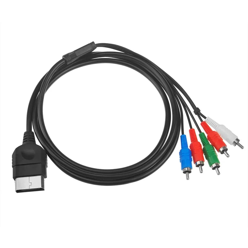 Cavo audio video RCA da 1,8 m Cavo AV Cavo AV componente ad alta definizione Cavo audio video RCA per Microsoft Classic Xbox originale