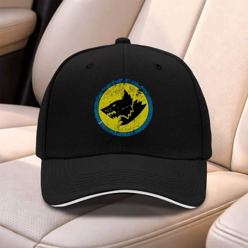 1pc Space Wolves Sandwich Baseball Cap - Adjustable Outdoor Duckbill Hat - Essential Item for Men and Women for Daily Commute,