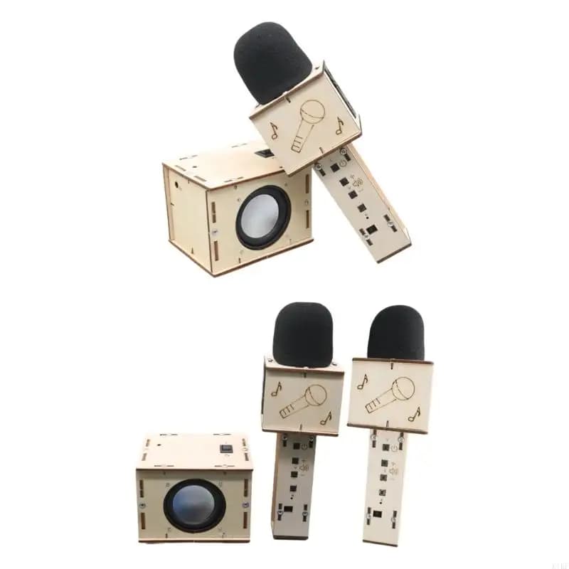 Mini macchina karaoke fai da te giocattolo microfono portatile e altoparlante wireless STEM Set educativo per ragazze dei 8-12T