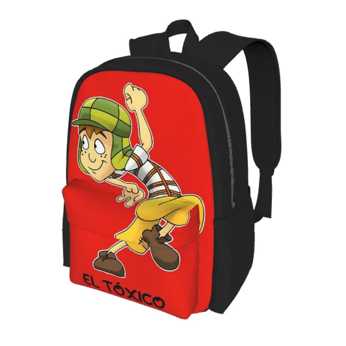 El Toxico - El Chavo Del Ocho Zaino per studenti, borsa da scuola, zaino da viaggio per escursioni, per uomo e donna, borsa a tracolla