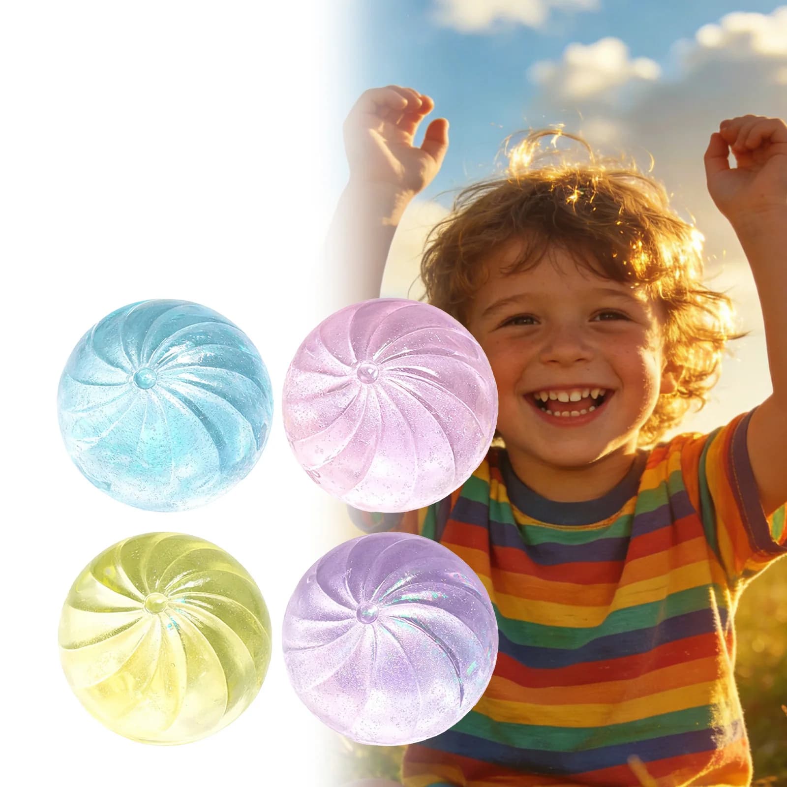 Giocattolo Gigante a Forma di Raviolo con Glitter, Simpatici Ravioli Arcobaleno Mega, Giocattoli Antistress e Antiansia per Bambini e Skateboard