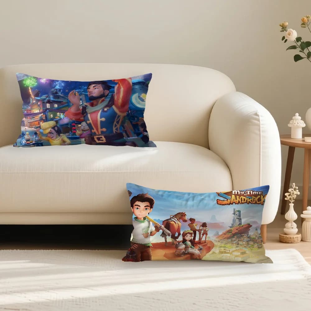 Game My T-time At Sandrock Pillow Case Suitable For Decorating Homes Bedrooms Children Room Sofas And Other Places