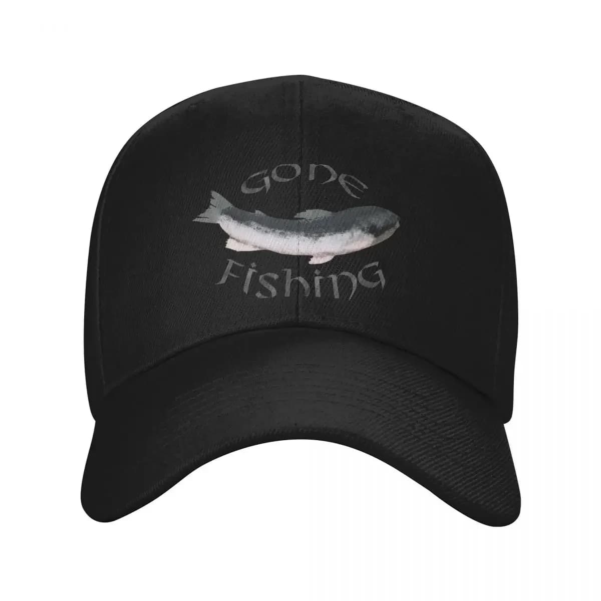 Gone Fishing Sign Berretto da baseball Abbigliamento da golf Cappello da festa Nuovo cappello Berretto da baseball Cappelli da donna da uomo