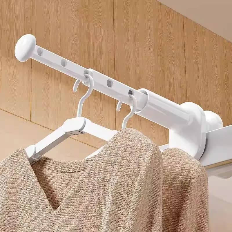 Hanger with Window Frame Suspended Portable Hanging Clothes rack Interior window Hanger Clothes rack