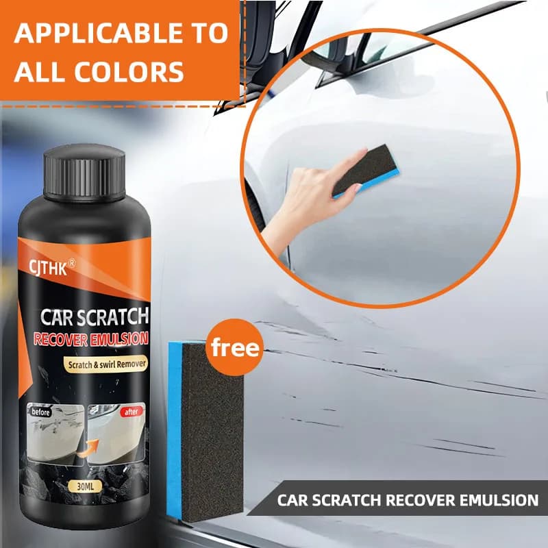 Rimuovi Graffi Auto, Strumenti per la Cura della Vernice, Rimuovi Swirl, Riparazione Graffi, Lucidatura, Composto Abrasivo per Carrozzeria, Cera Anti-Graffio